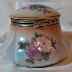 🥀RS PRUSSIAN porcelain powder jar